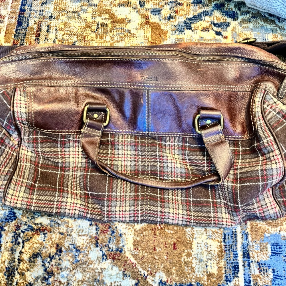 Fossil Overnight Weekender Bag